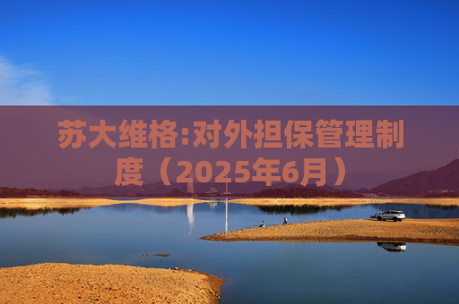 苏大维格:对外担保管理制度（2025年6月）  第1张