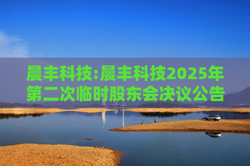 晨丰科技:晨丰科技2025年第二次临时股东会决议公告  第1张