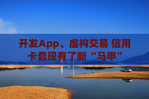 开发App、虚构交易 信用卡套现有了新“马甲”