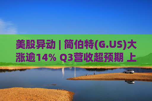 美股异动 | 简伯特(G.US)大涨逾14% Q3营收超预期 上调2025财年销售额指引