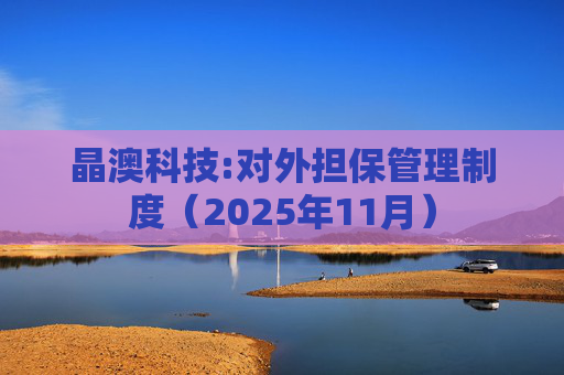 晶澳科技:对外担保管理制度（2025年11月）