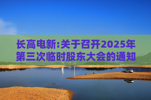 长高电新:关于召开2025年第三次临时股东大会的通知