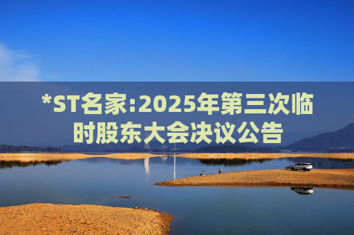 *ST名家:2025年第三次临时股东大会决议公告