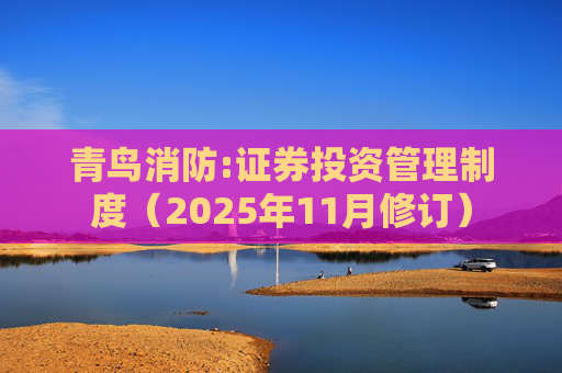 青鸟消防:证券投资管理制度(2025年11月修订)
