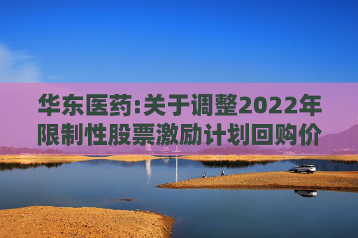 华东医药:关于调整2022年限制性股票激励计划回购价格的公告