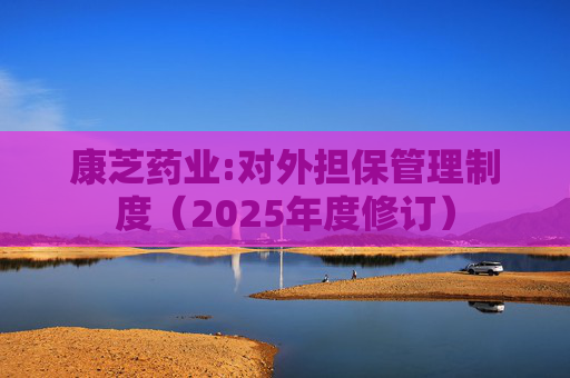 康芝药业:对外担保管理制度（2025年度修订）
