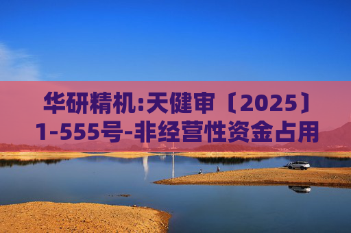 华研精机:天健审〔2025〕1-555号-非经营性资金占用及其他关联资金往来情况的专项审计说明
