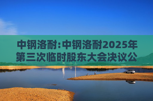 中钢洛耐:中钢洛耐2025年第三次临时股东大会决议公告