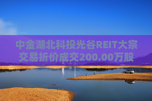 中金湖北科投光谷REIT大宗交易折价成交200.00万股