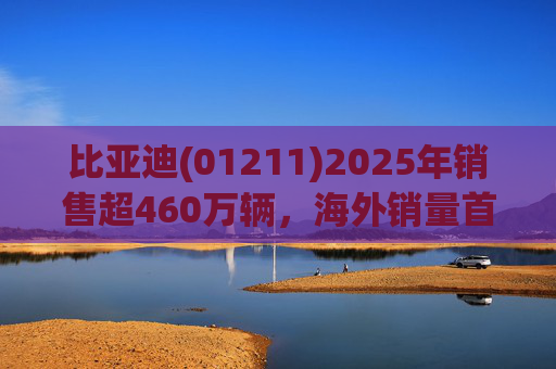 比亚迪(01211)2025年销售超460万辆，海外销量首次突破100万，蝉联三冠