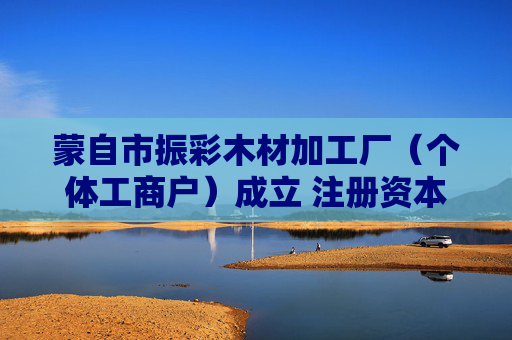 蒙自市振彩木材加工厂（个体工商户）成立 注册资本6万人民币  第1张