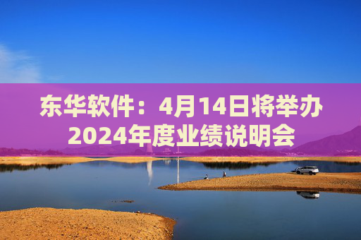 东华软件：4月14日将举办2024年度业绩说明会  第1张