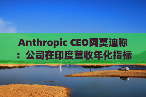 Anthropic CEO阿莫迪称：公司在印度营收年化指标4个月内翻倍