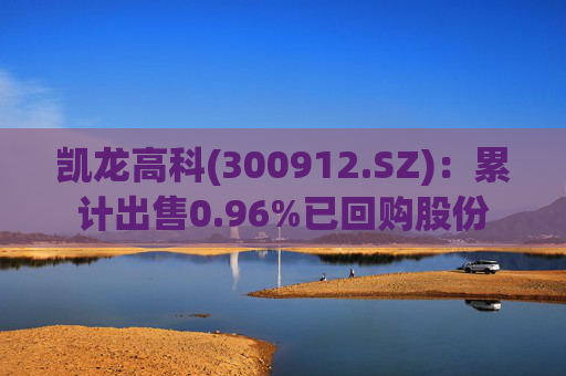 凯龙高科(300912.SZ):累计出售0.96%已回购股份 第1张 凯龙高科(300912.SZ):累计出售0.96%已回购股份 第1张