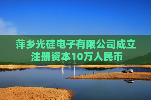 萍乡光硅电子有限公司成立 注册资本10万人民币
