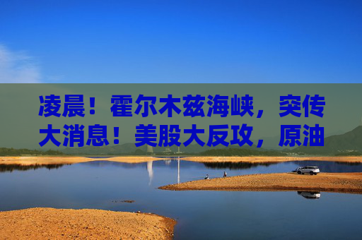 凌晨！霍尔木兹海峡，突传大消息！美股大反攻，原油暴跌