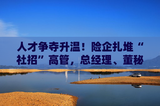 人才争夺升温！险企扎堆“社招”高管，总经理、董秘、财务负责人⋯⋯谁是那个“关键先生”？