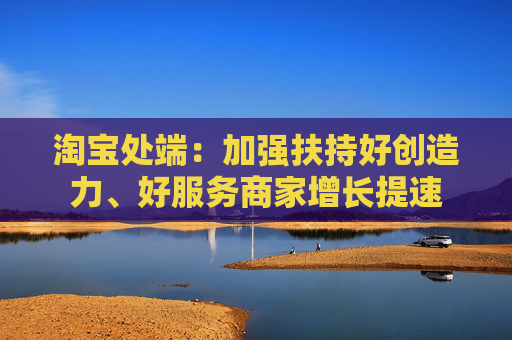 淘宝处端：加强扶持好创造力、好服务商家增长提速