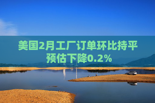 美国2月工厂订单环比持平 预估下降0.2%