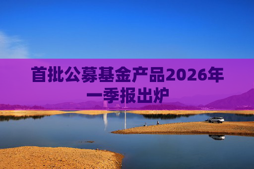 首批公募基金产品2026年一季报出炉