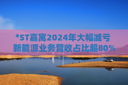 *ST嘉寓2024年大幅减亏 新能源业务营收占比超80%