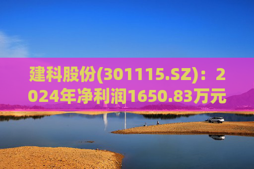 建科股份(301115.SZ)：2024年净利润1650.83万元 同比减少83.59%