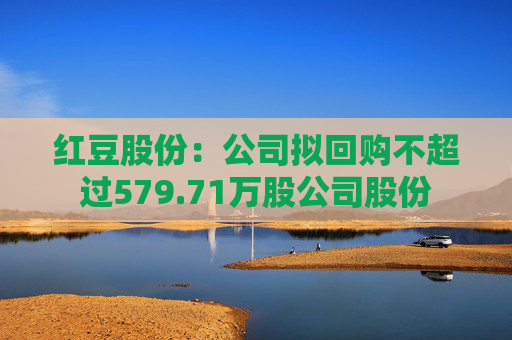 红豆股份:公司拟回购不超过579.71万股公司股份