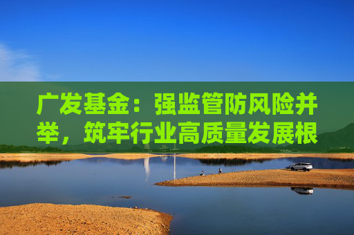 广发基金：强监管防风险并举，筑牢行业高质量发展根基  第1张