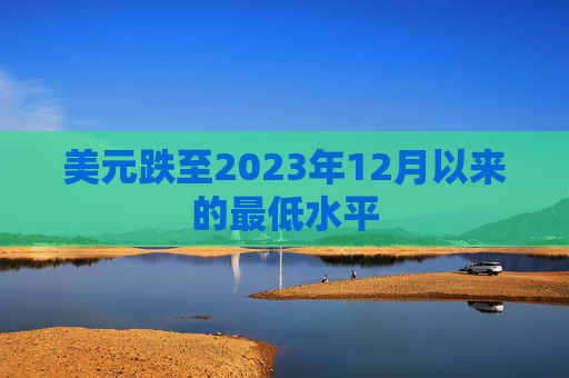 美元跌至2023年12月以来的最低水平