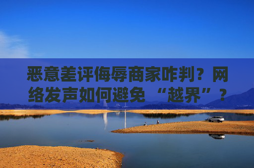 恶意差评侮辱商家咋判？网络发声如何避免 “越界”？最高法发布典型案例