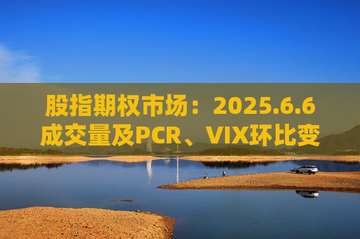 股指期权市场：2025.6.6成交量及PCR、VIX环比变动情况