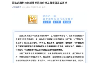 官宣了，首批运用科技创新债券风险分担工具的项目正式落地
