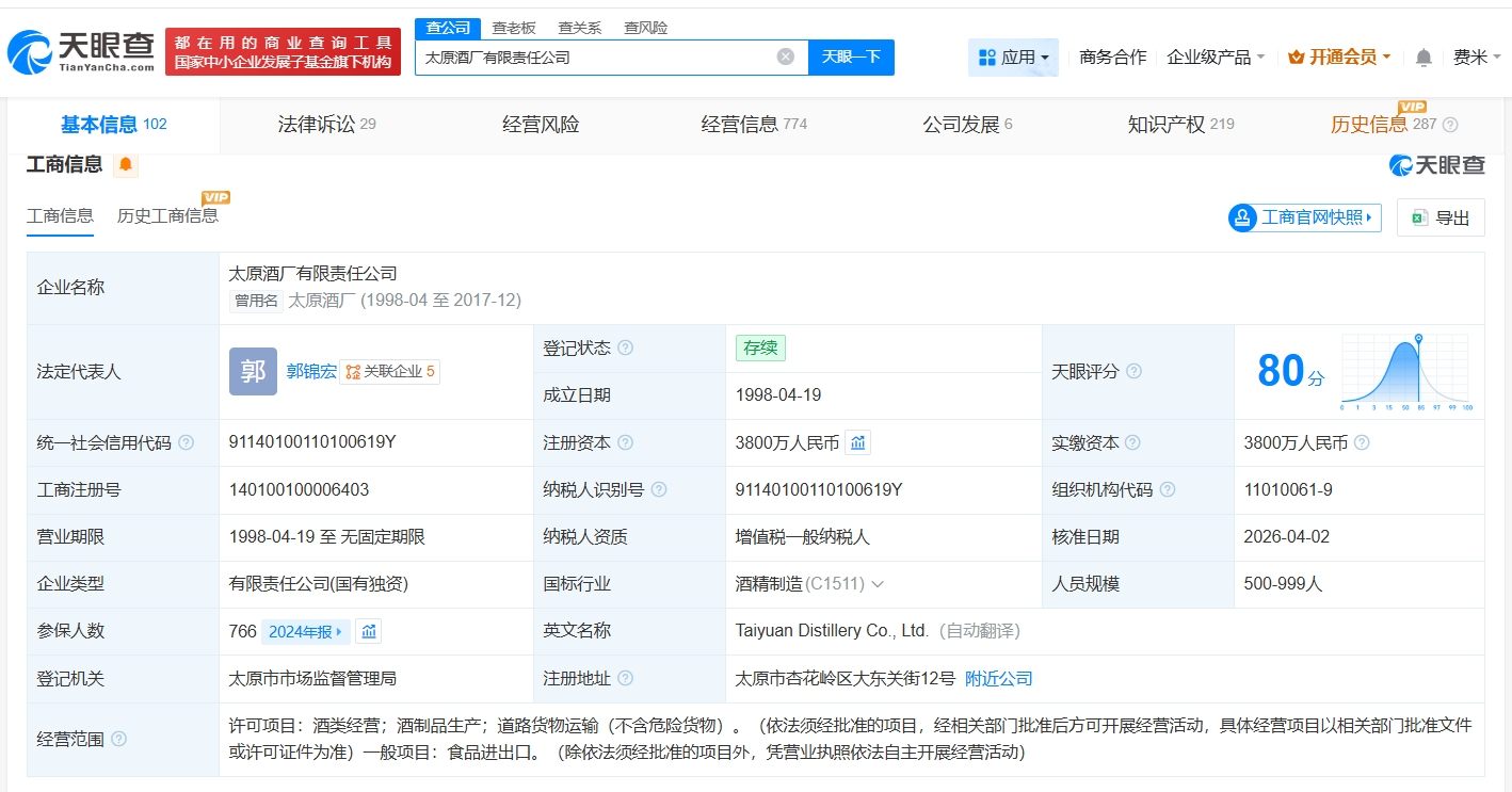 太原酒厂原董事长打人被停职后卸任  第2张